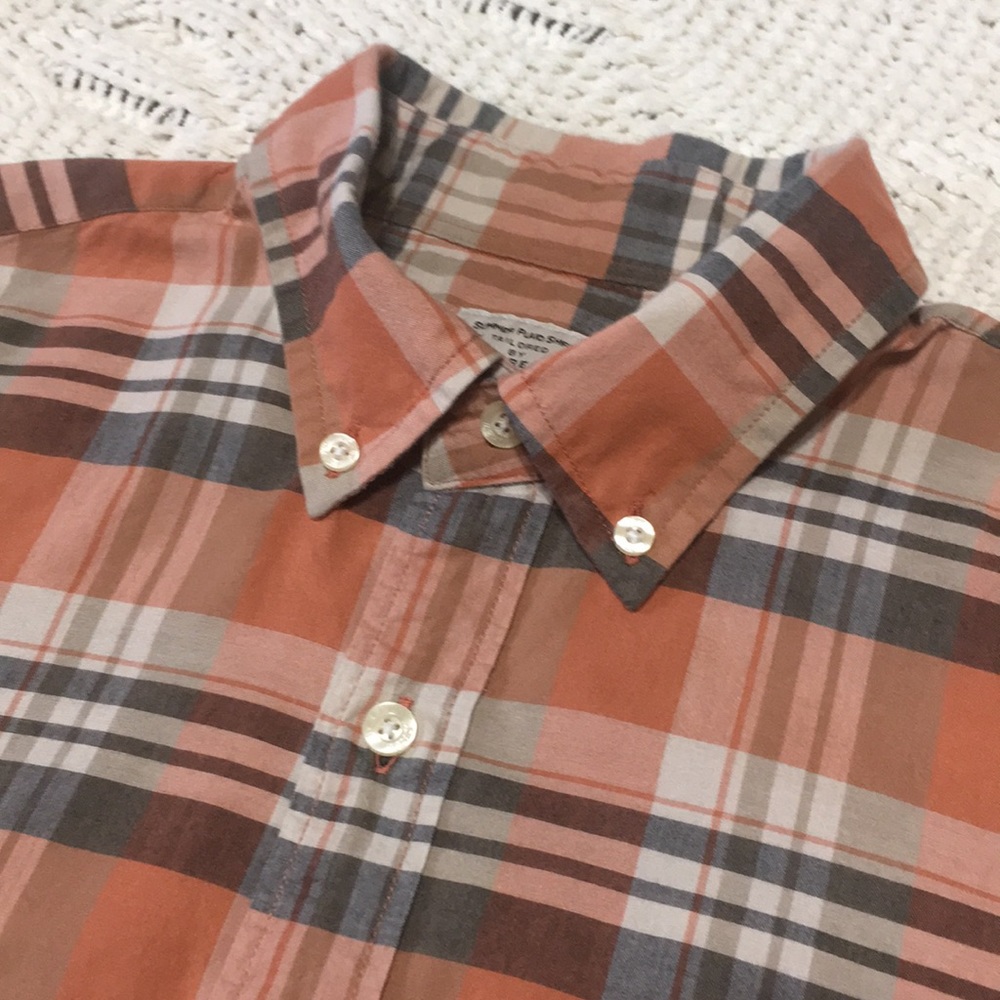 J. Crew Summer Plaid Shirt button down - Picture 3 of 7